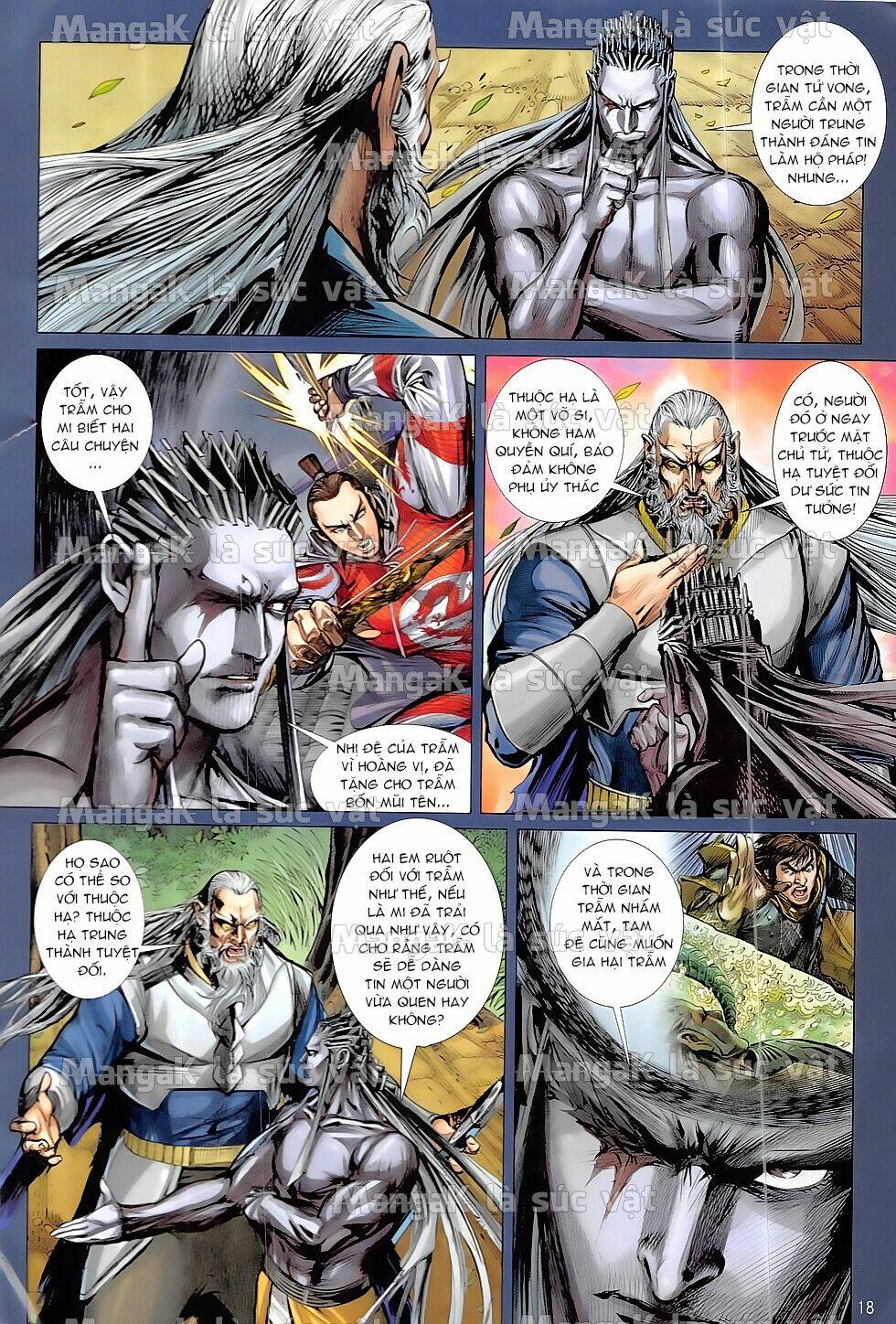 thiết tướng tung hoành (cựu tác) chapter 215 18