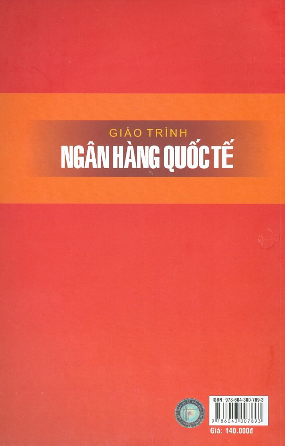 Giáo Trình Ngân Hàng Quốc Tế