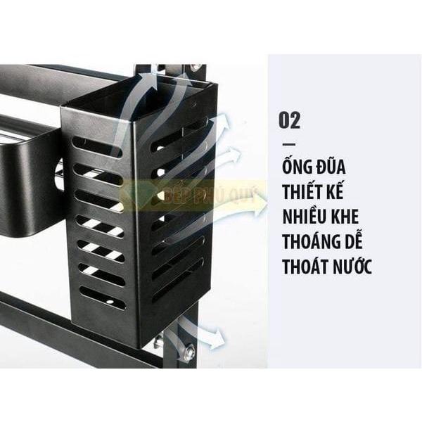 KỆ GIA VỊ INOXT 2 TẦNG ĐA NĂNG.