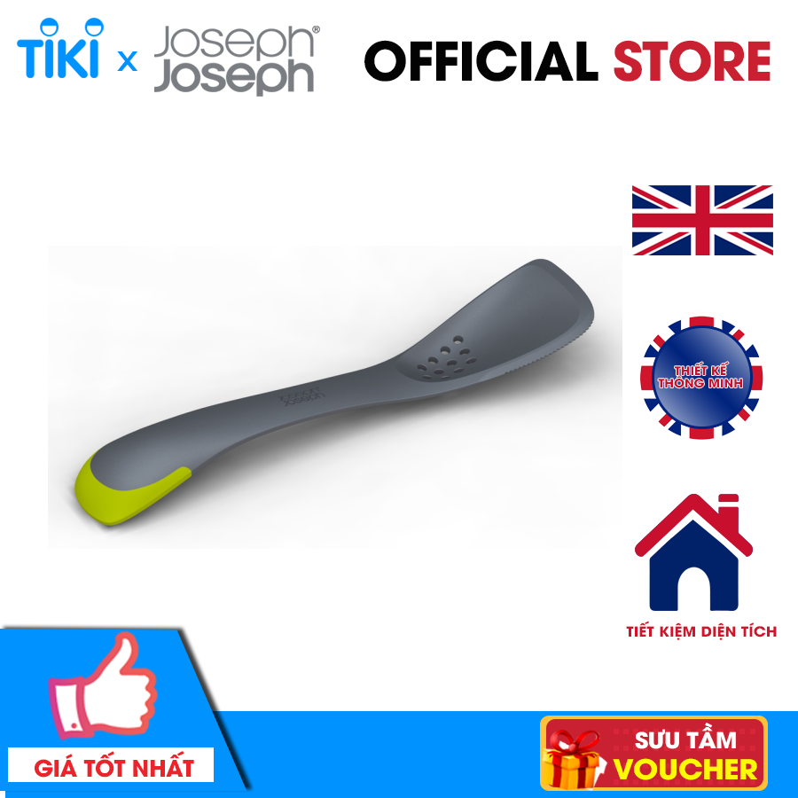 Joseph Joseph - Xẻng lật đa năng cao cấp Uni-Tool 5-in-1 Utensil 093469 (chịu nhiệt 200 độ C)
