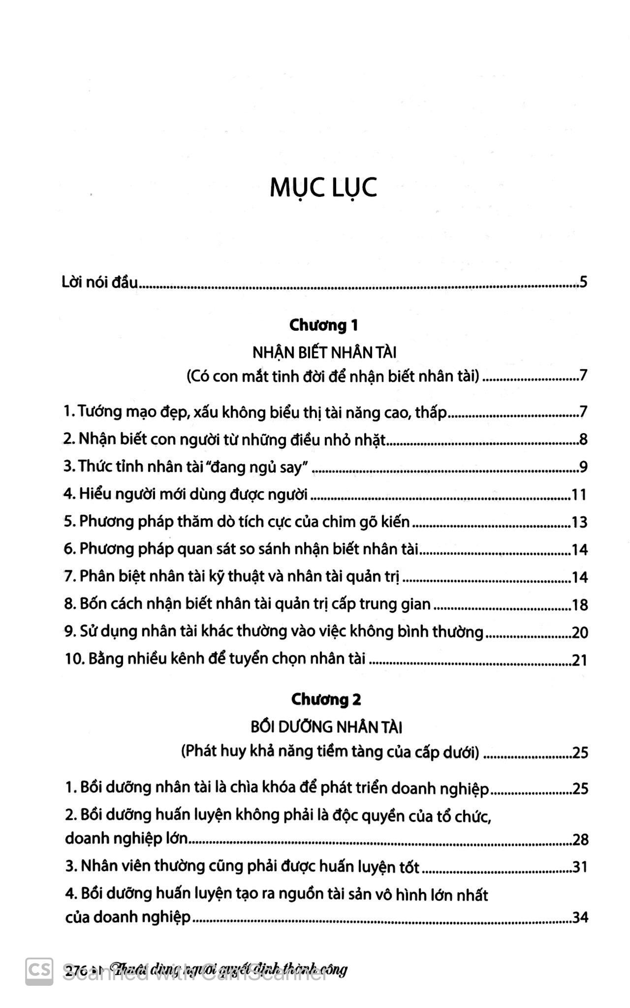 Thuật Dùng Người Quyết Định Thành Công