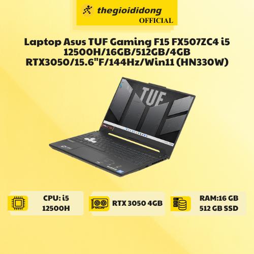 Laptop Asus TUF Gaming F15 FX507ZC4 i5 12500H/16GB/512GB/4GB RTX3050/15.6