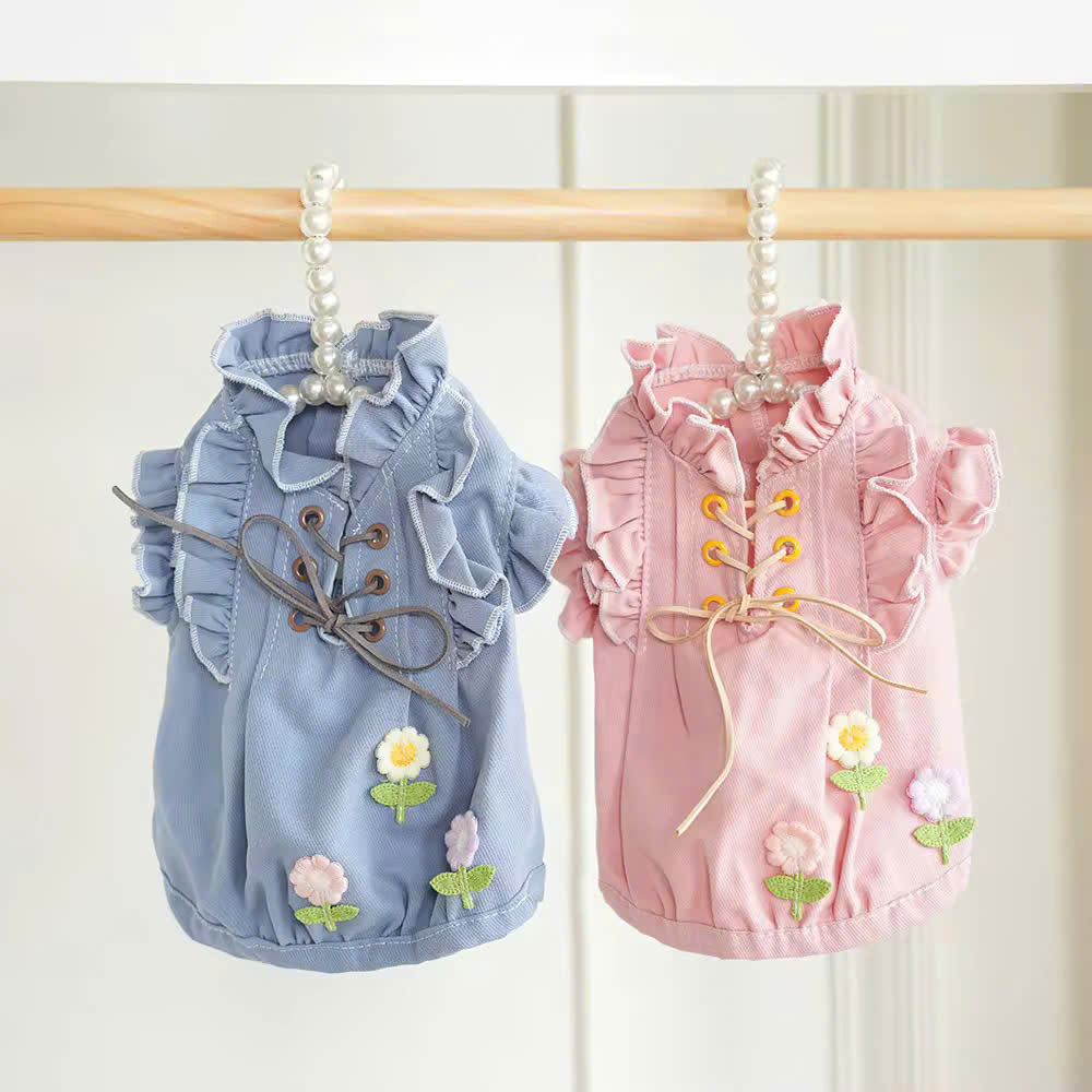 ĐẦM JEAN SANG TRỌNG TỪ 0.2-6.5KG DÀNH CHO THÚ CƯNG CHÓ MÈO