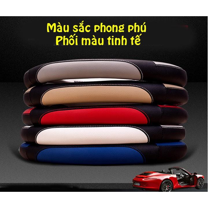 Bọc vô lăng Cao cấp phong cách thể thao 2019