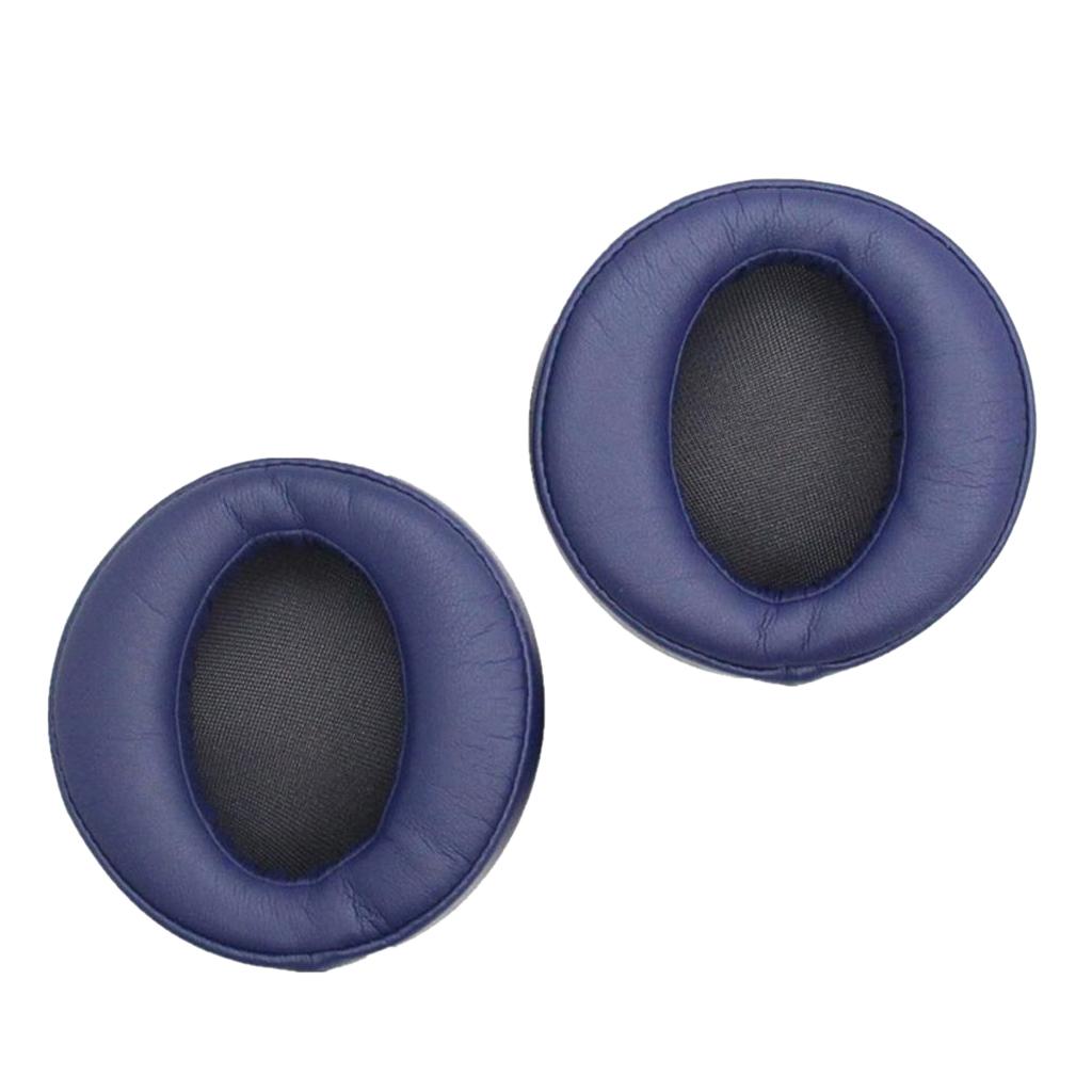 Replacement Ear Pads Cushions For MDR-XB950BT Headphone blue