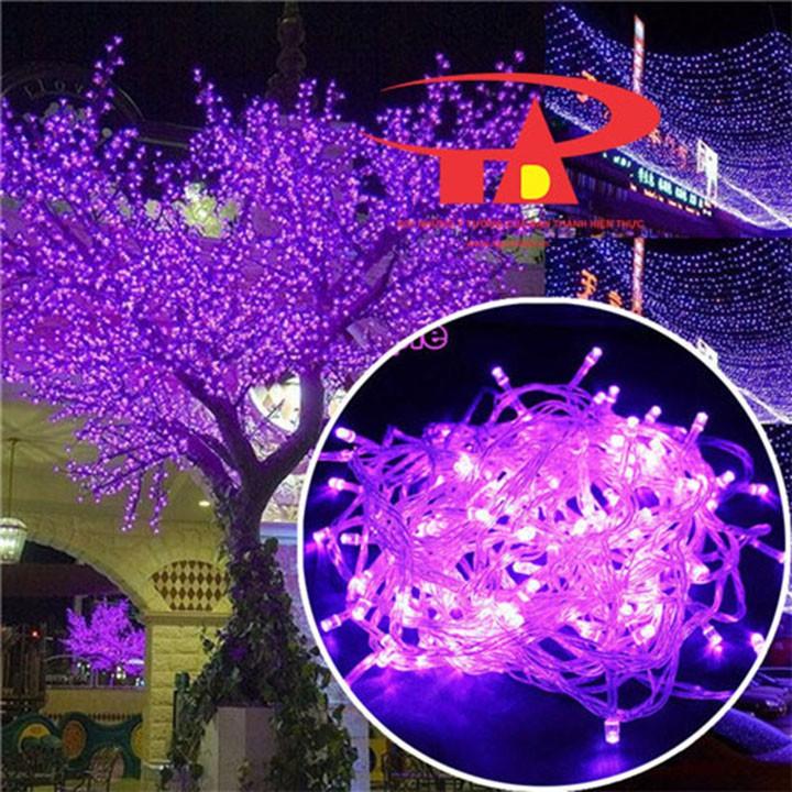 Combo 5 dây đèn led giáng sinh 5M Màu Hồng