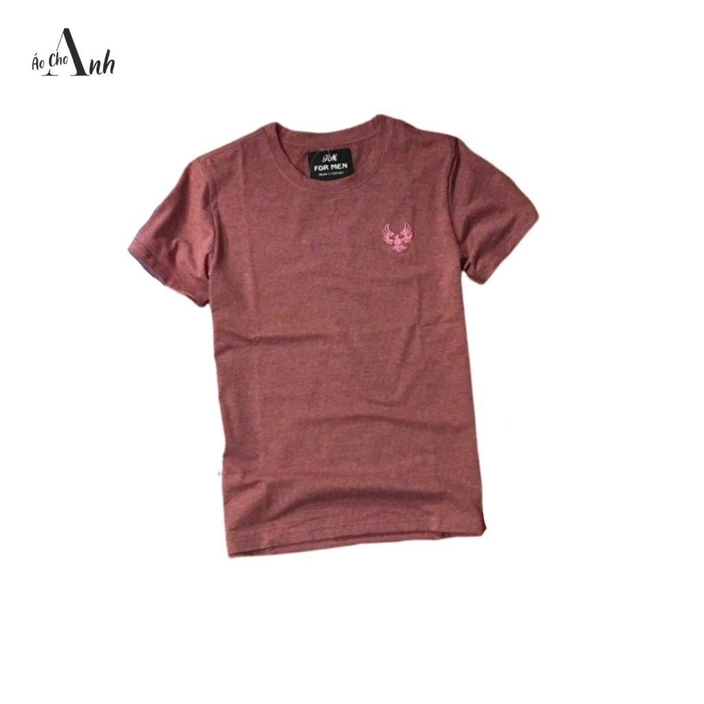 Áo thun cổ tròn ngắn tay chất COTTON siêu mát phong cách áo thun nam cao cấp hàng xuất rất tôn dáng - A071
