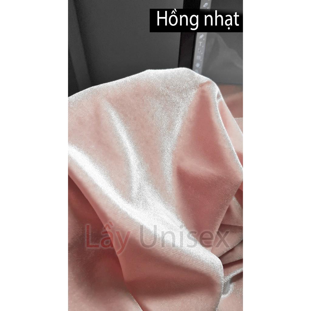 Áo nhung nam nữ unisex form rộng, sang trọng, bắt mắt - CỔ TRÒN