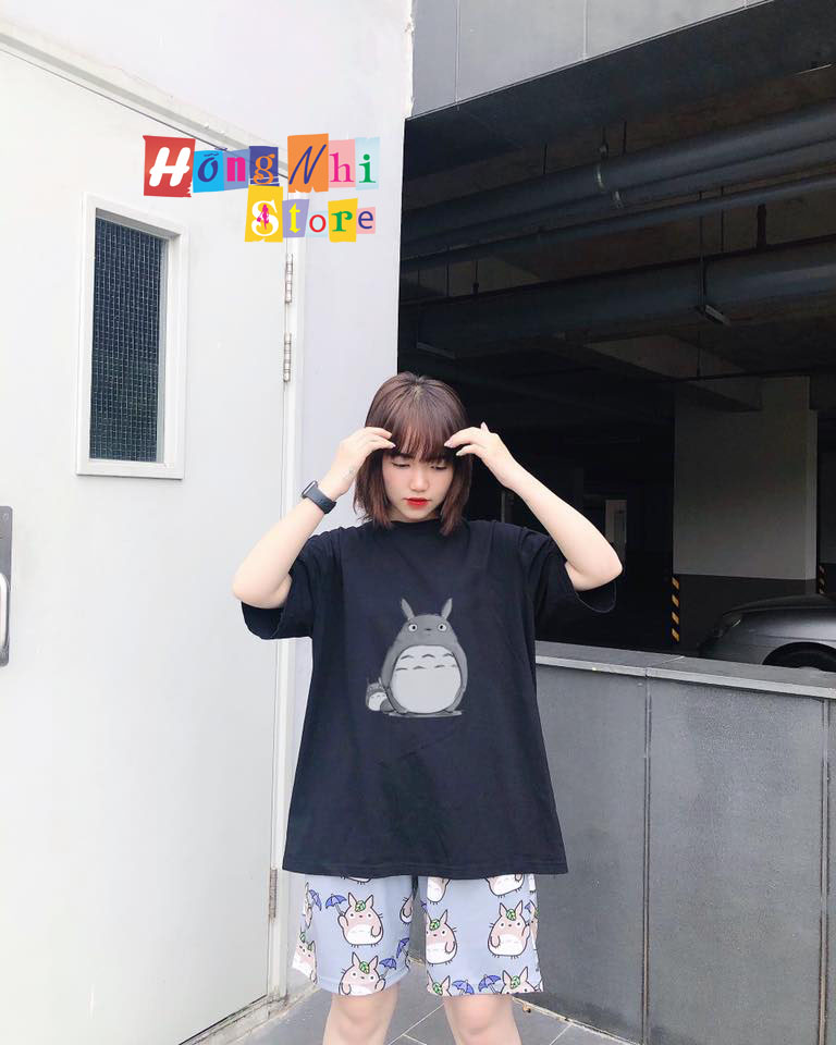 Quần Short Cartoon Unisex Hình Thỏ - Quần Đùi Hoạt Hình Siêu Cute - MM