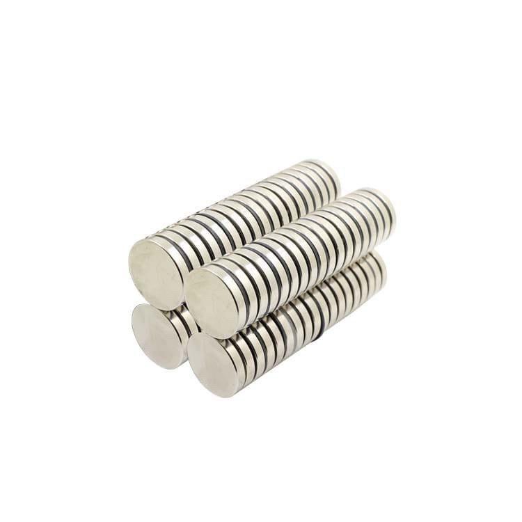 Nam Châm Đất Hiếm 30x3mm set 5 viên, nam châm hình trụ siêu mạnh