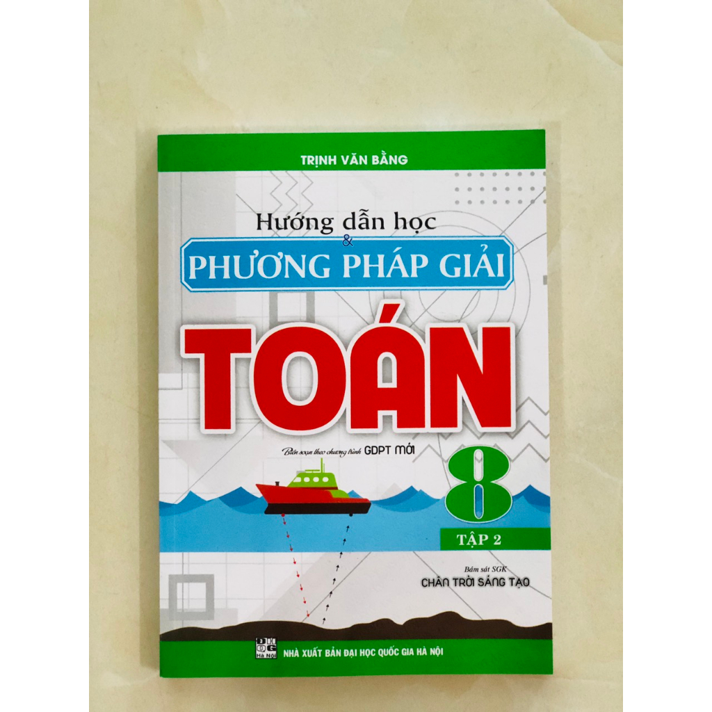 Sách - Combo Hướng dẫn học và phương pháp giải toán 8 tập 1 + 2