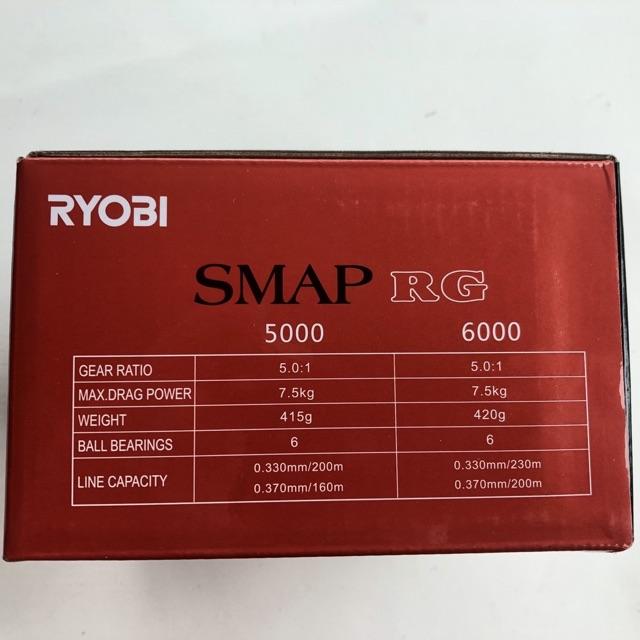 máy câu cá RYOBI SMAP 8000 máy cực khoẻ y hình hàng nhập khẩu