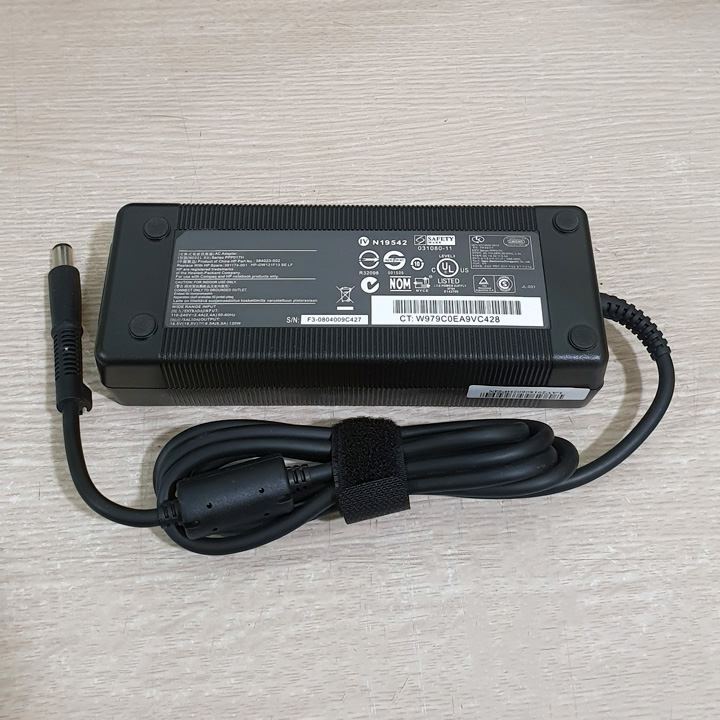 Sạc 18.5V 6.5A 120W chân kim to dành cho laptop HP 8530w 8540p 8540w 8560w 8710w 8730w, ENVY 15-j001tx