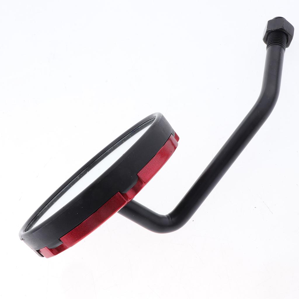 1Pair Universal Motorbike Dirt Bike ATV Moped Scooter 10mm Rear View Mirror