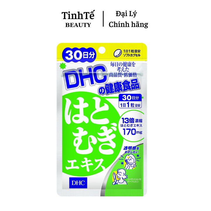 Viên uống Trắng da DHC Nhật Bản Adlay Extract 30 Ngày
