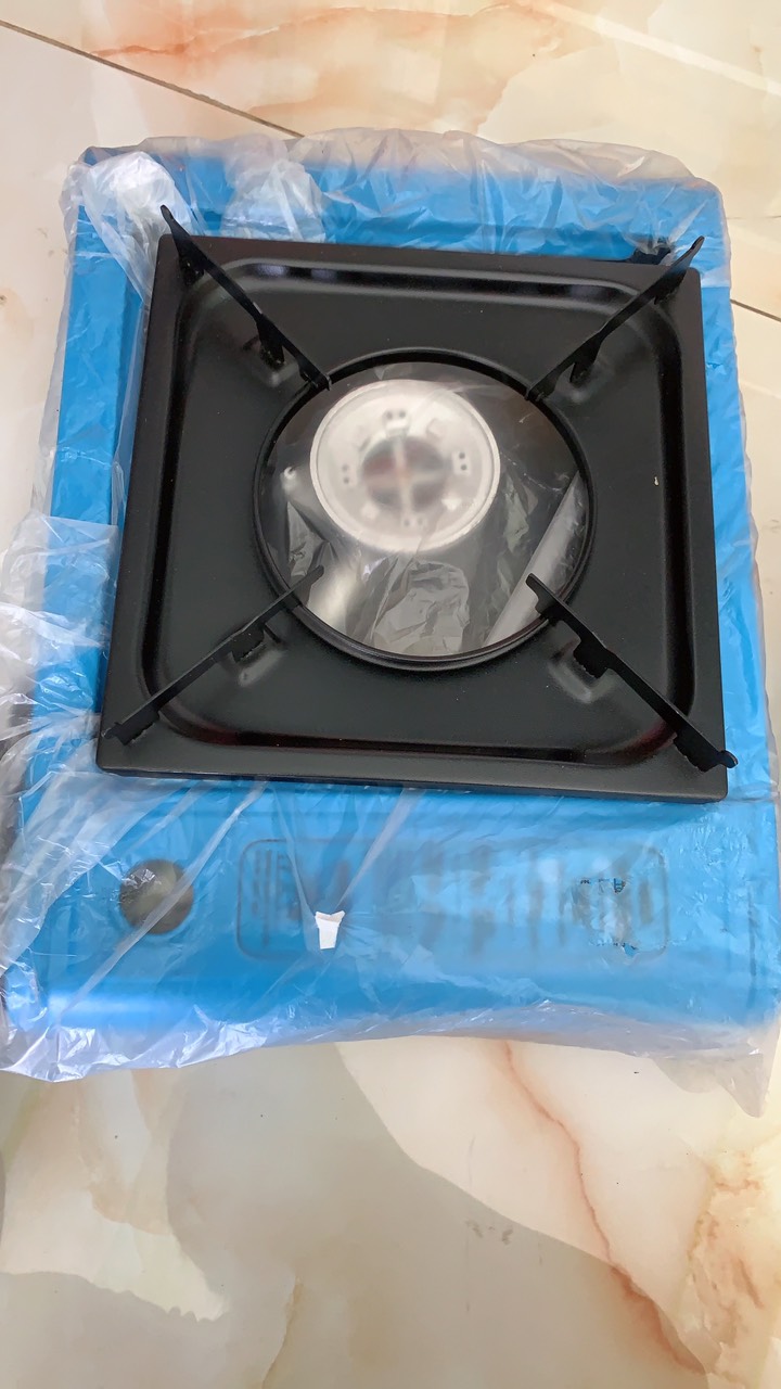 Ga mini sơn xanh và đỏ