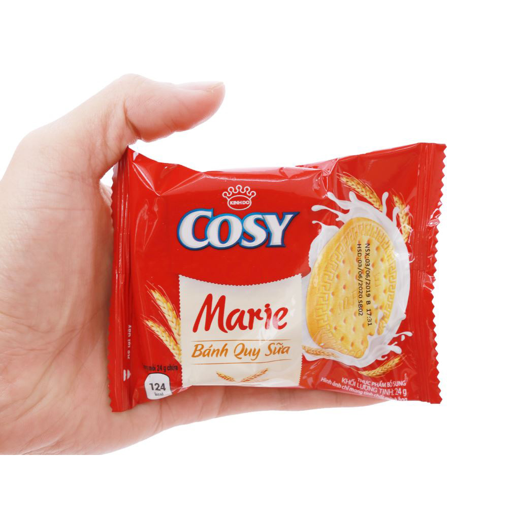 Combo 2 hộp Bánh quy sữa COSY Marie, hộp 336g