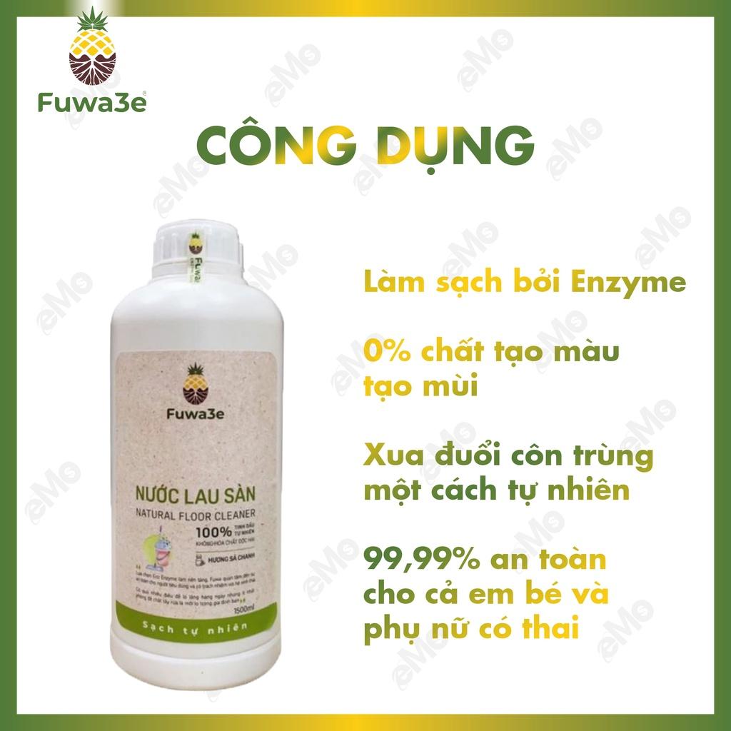 Nước lau sàn Fuwa3E hương quế chai 1L