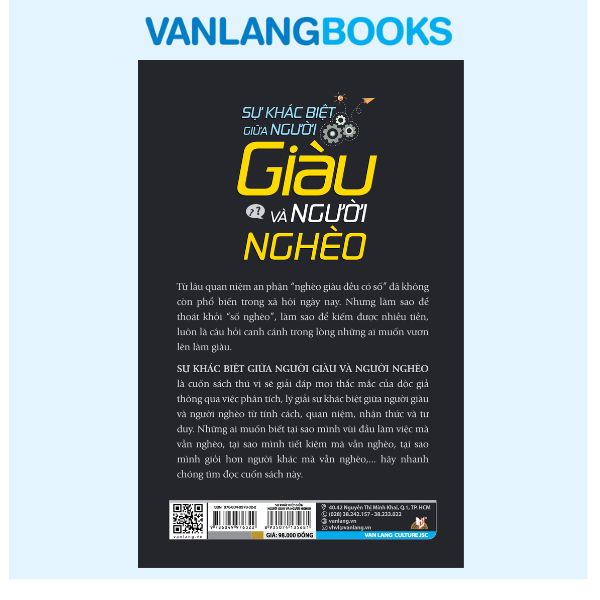 Sự Khác Biệt Giữa Người Giàu Và Người Nghèo - Vanlangbooks