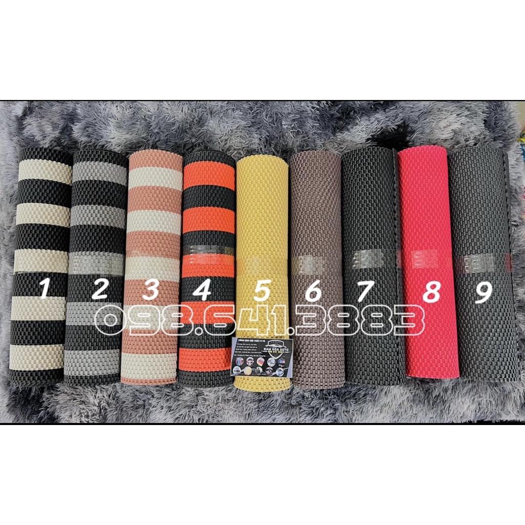 THẢM LÓT SÀN CAO SU 2 MÀU ĐẶC BIỆT CAO CẤP CHO XE Ô TÔ XE 4-5-7 CHỖ