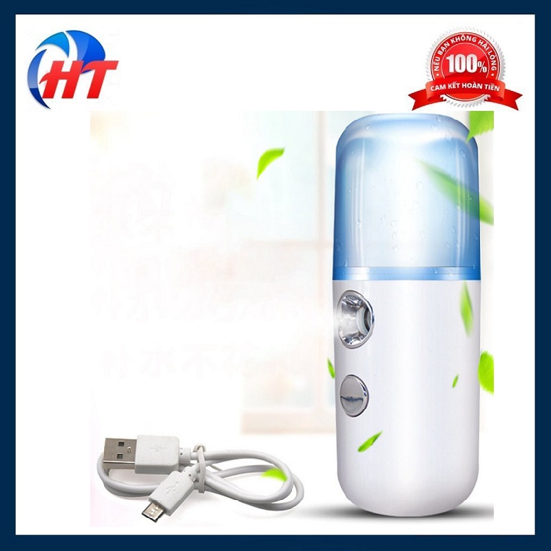 Máy phun sương mini cầm tay, giúp dưỡng ẩm da hiệu quả - HT