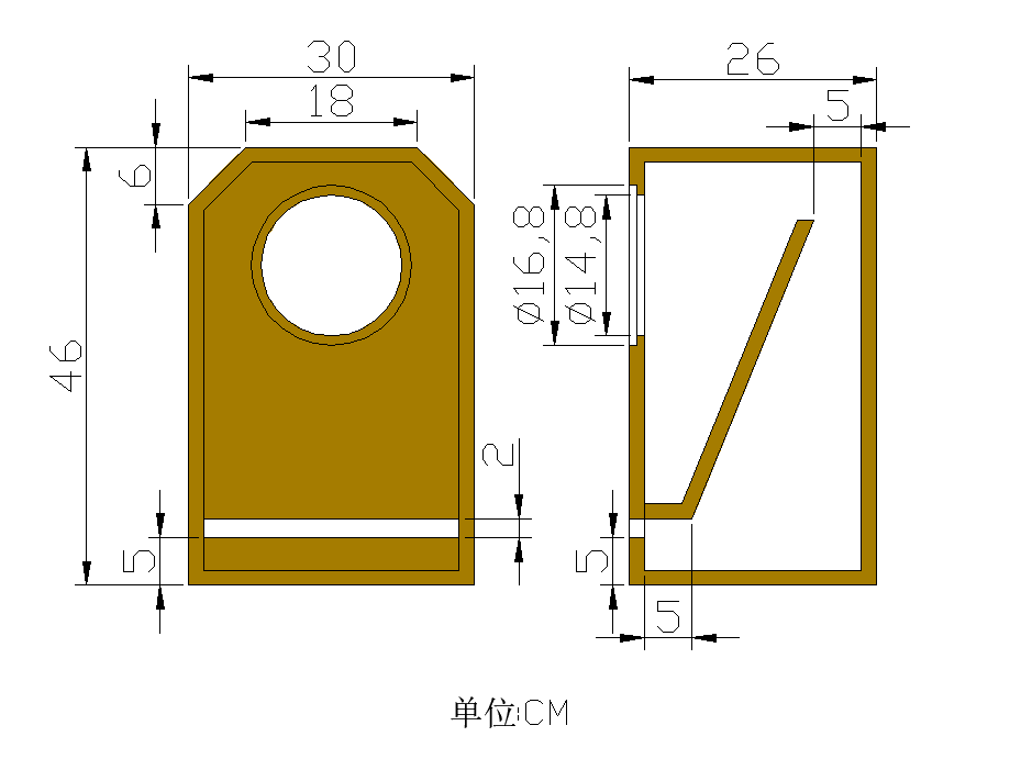 2 chiếc loa toàn dải HIFI F6 Trình điều khiển 6,5 inch Loa tần số đầy đủ Kích thước loa trầm/Kích thước toàn dải: 6,5"