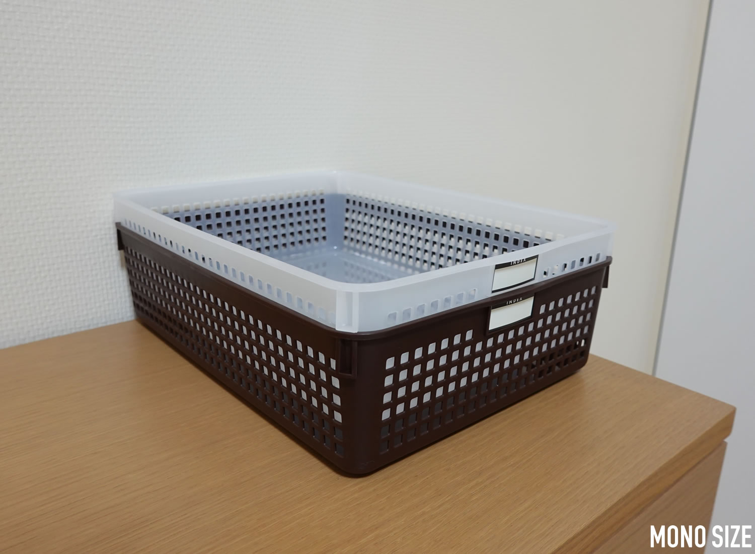 Rổ đựng đồ đa dụng Inomata size A4 - Hàng nội địa Nhật Bản