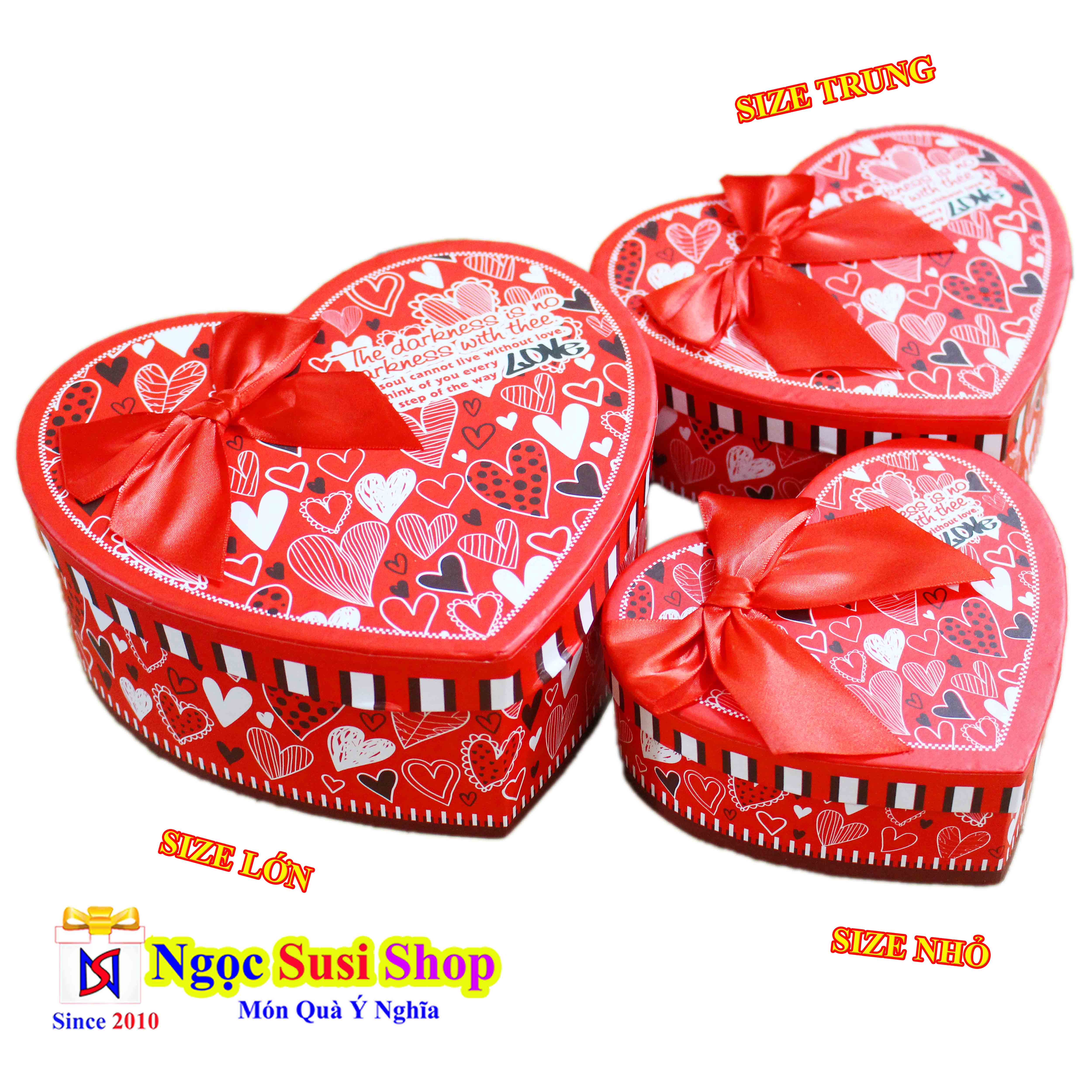 HỘP QUÀ TẶNG TRÁI TIM CAO CẤP ĐỰNG QUÀ