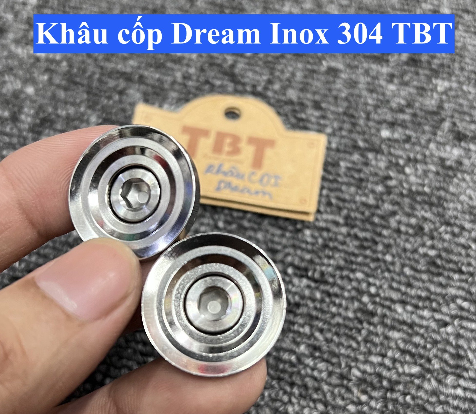 Khâu cốp dành cho Dream Inox 304 TBT- bộ 2 con