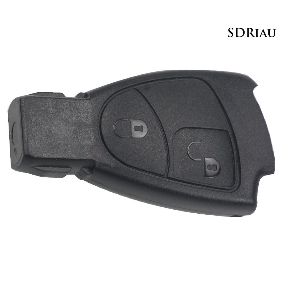 Vỏ Chìa Khóa Điều Khiển Từ Xa 2 Nút Bấm Cho Xe Mercedes B-Enz B C E S ml Slk Clk