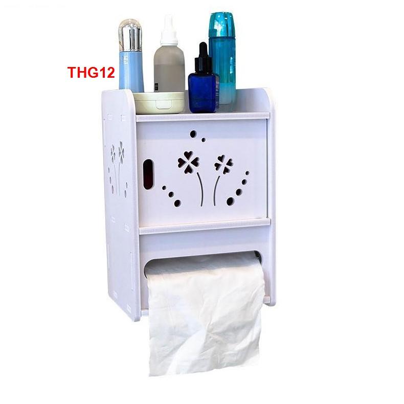 Tủ Đựng Khăn Giấy Dán Tường Nhà Tắm Tiện Dụng