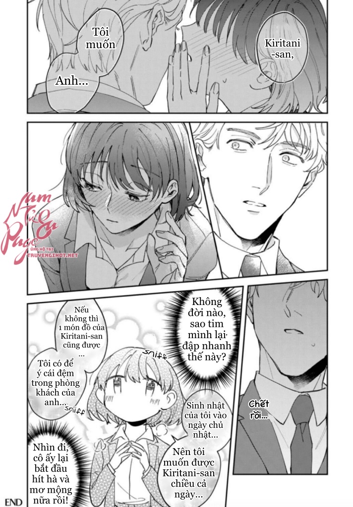 tôi không thể chỉ biết yêu thôi - cấp trên hay soi mói và cấp dưới nghiện mùi chapter 7.2 18