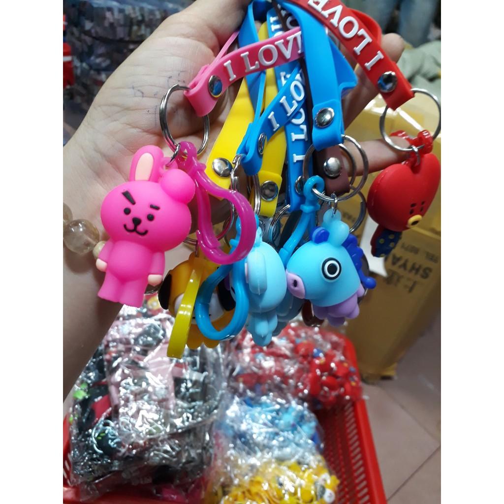 MÓC KHÓA NHIỀU HÌNH SIÊU CUTE
