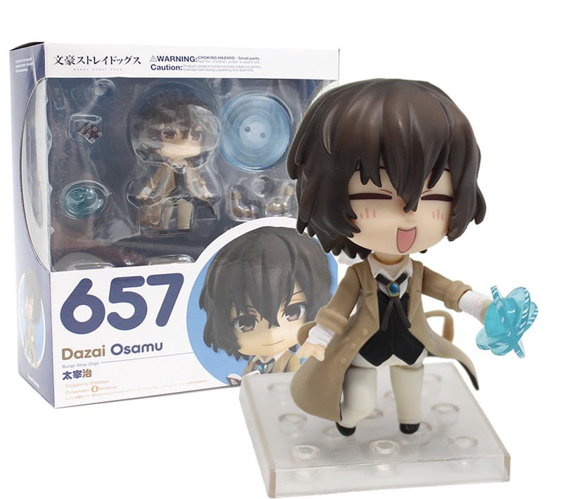 Mô Hình Figure Nendoroid Dazai Osamu-Bungo Stray Dogs ANIME MANGA