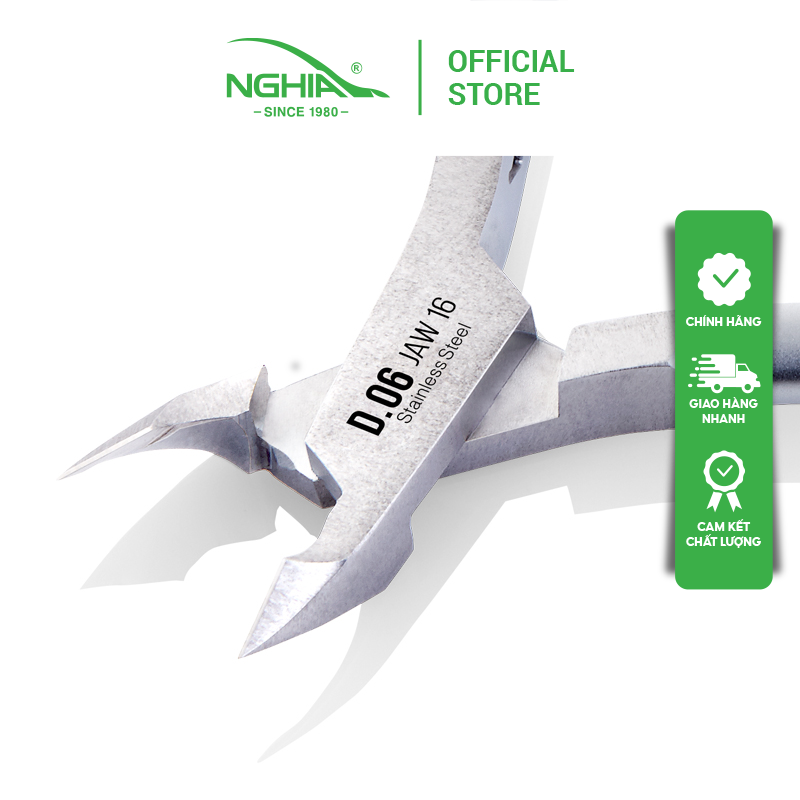 Kềm Cắt Da Thép Không Gỉ Kềm Nghĩa D-06
