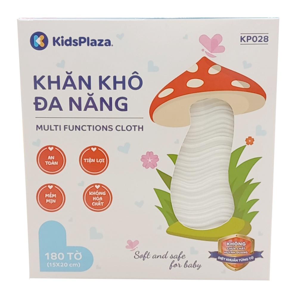 Khăn vải khô đa năng KidsPlaza 180pcs KP028