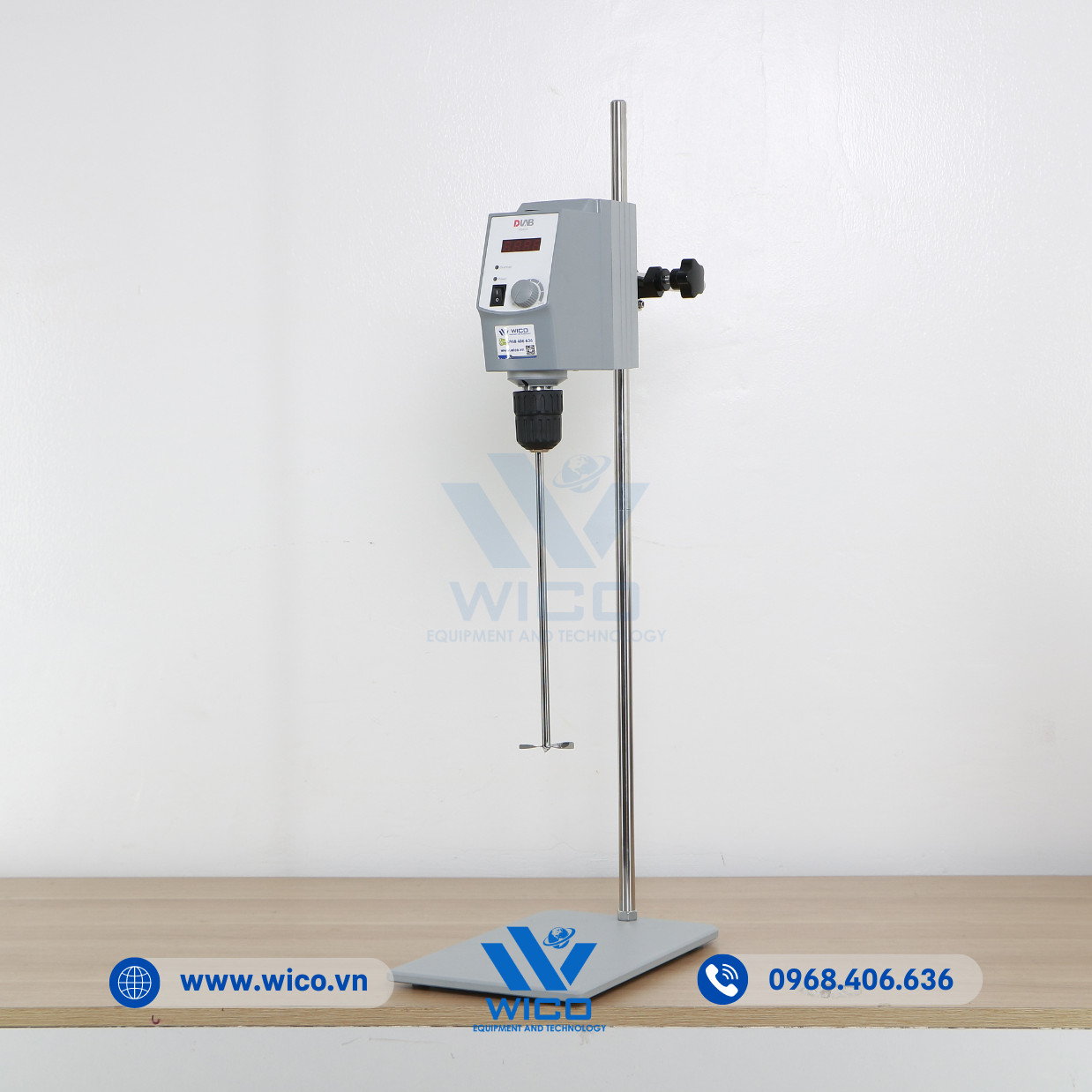Máy Khuấy Đũa Hiển Thị Số Dlab OS20-S | 50 – 2200 vòng/phút