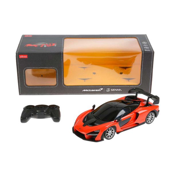 Đồ Chơi RASTAR Xe Điều Khiển 1:18 MC Laren Senna Màu Cam R96300