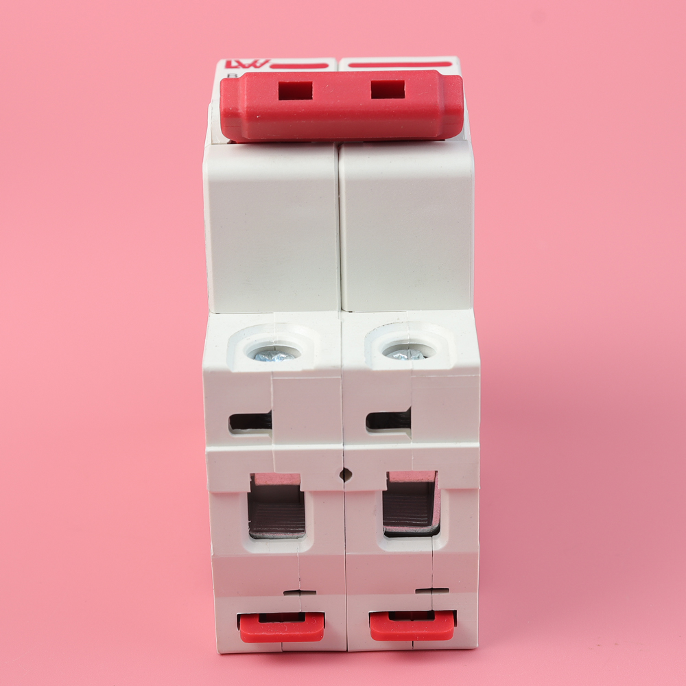 Bộ ngắt mạch tự động LW MCB DC 2P 1000V Cầu Dao Chuyên Dụng Cho Điện Năng Lượng Mặt Trời