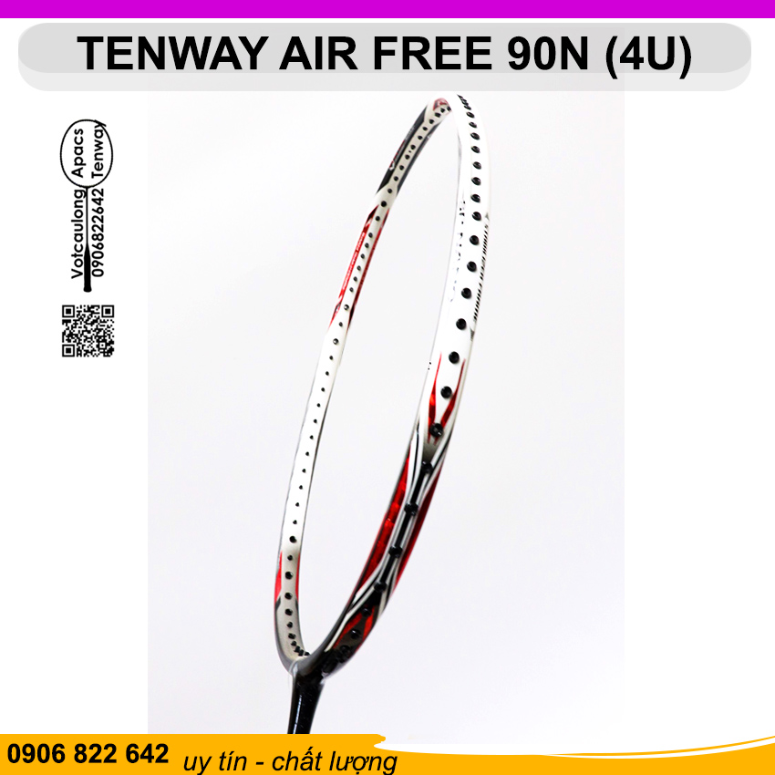 Vợt cầu lông Tenway Air Free 90N (4U) | Thân T trợ lực đập cầu, có phiếu bảo hành