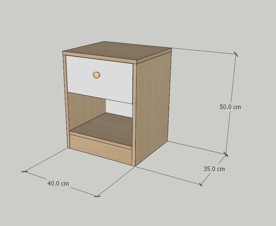 Tủ đầu giường có ngăn kéo, Tab đầu giường mini nhỏ gọn