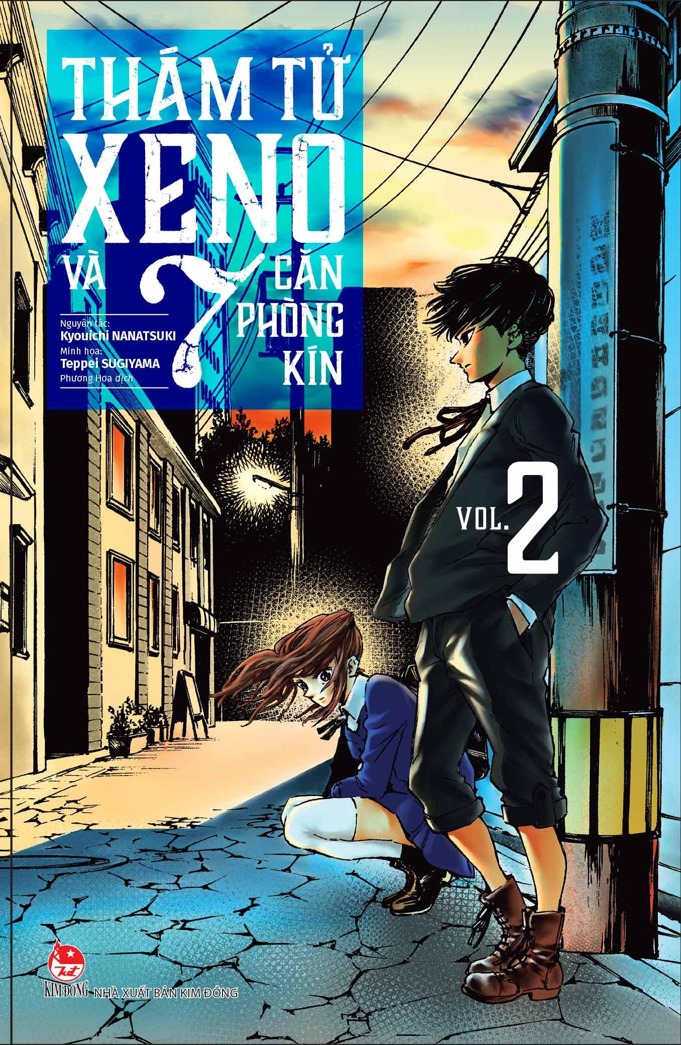 Sách - Thám Tử Xeno Và 7 Căn Phòng Kín - Tập 2