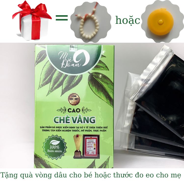 Cao Chè Vằng Mệ Đoan Trà Vằng Cao Cấp Lợi  Sữa Cho Mẹ Sau Sinh Chè Vằng Lợi Sữa Vóc Đẹp Dáng Thon Trà Vằng Sẻ Loại Đặc Biệt Tặng Kèm Vòng dâu Ngủ Ngon Cho Bé hoặc Thước Đo Eo Thon Gọn Cho Mẹ