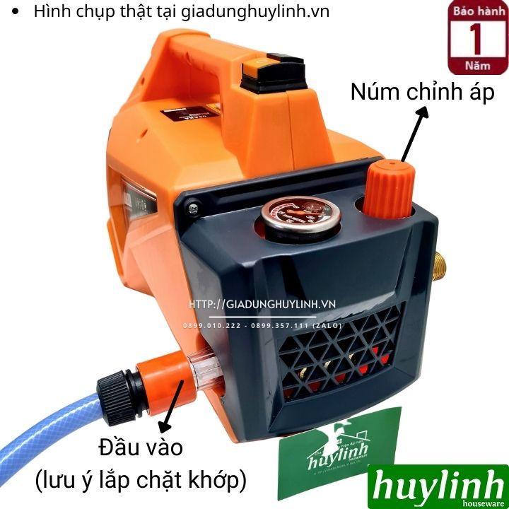 Máy xịt rửa xe chỉnh áp Osaka RS7 - 3000W - Motor cảm ứng từ lõi đồng 100% - Tặng béc máy lạnh, điều hoà