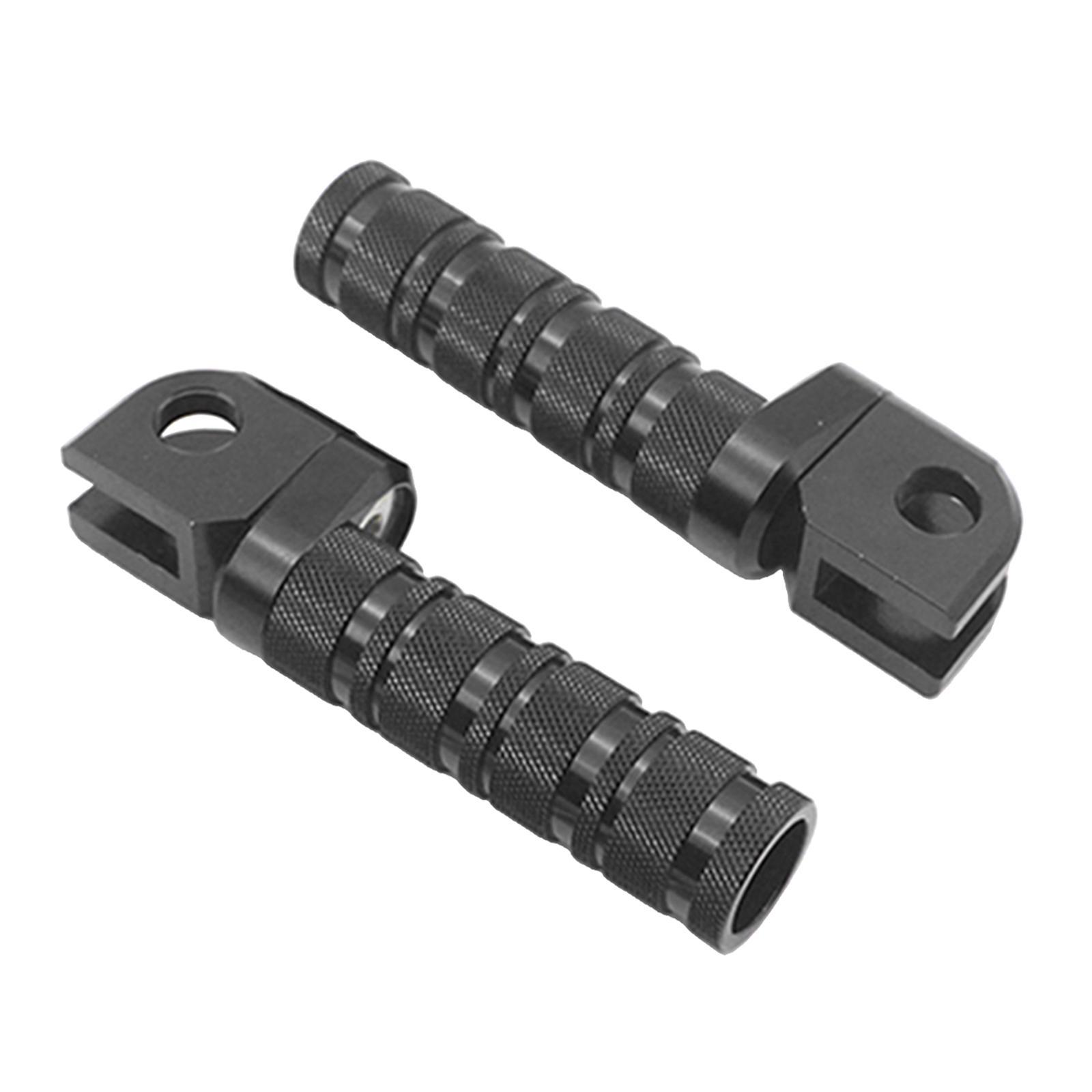 Front Foot Pegs Fit for   Z650 Z900 Z750 Z750R  ER-6N Black