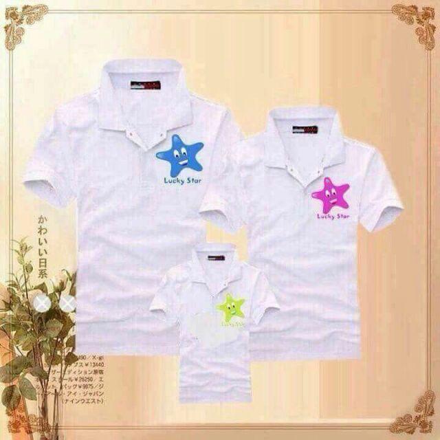 Áo gia đình thun cá sấu