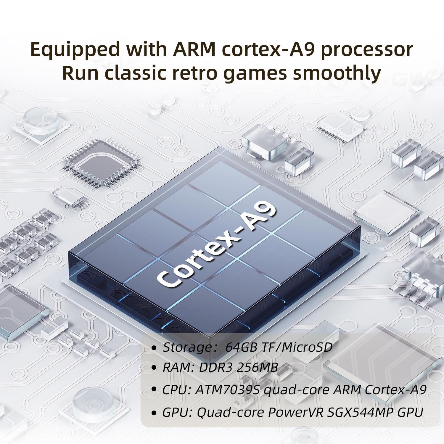 RG35XX Retro Handheld Game Console Console Hệ thống 3,5 inch Màn hình IPS Cortex-A9 Pocket Video Pocket Video 8000 Trò chơi Quà tặng Boy