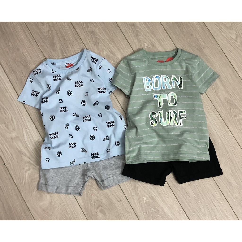 Bộ cộc tay cho bé trai