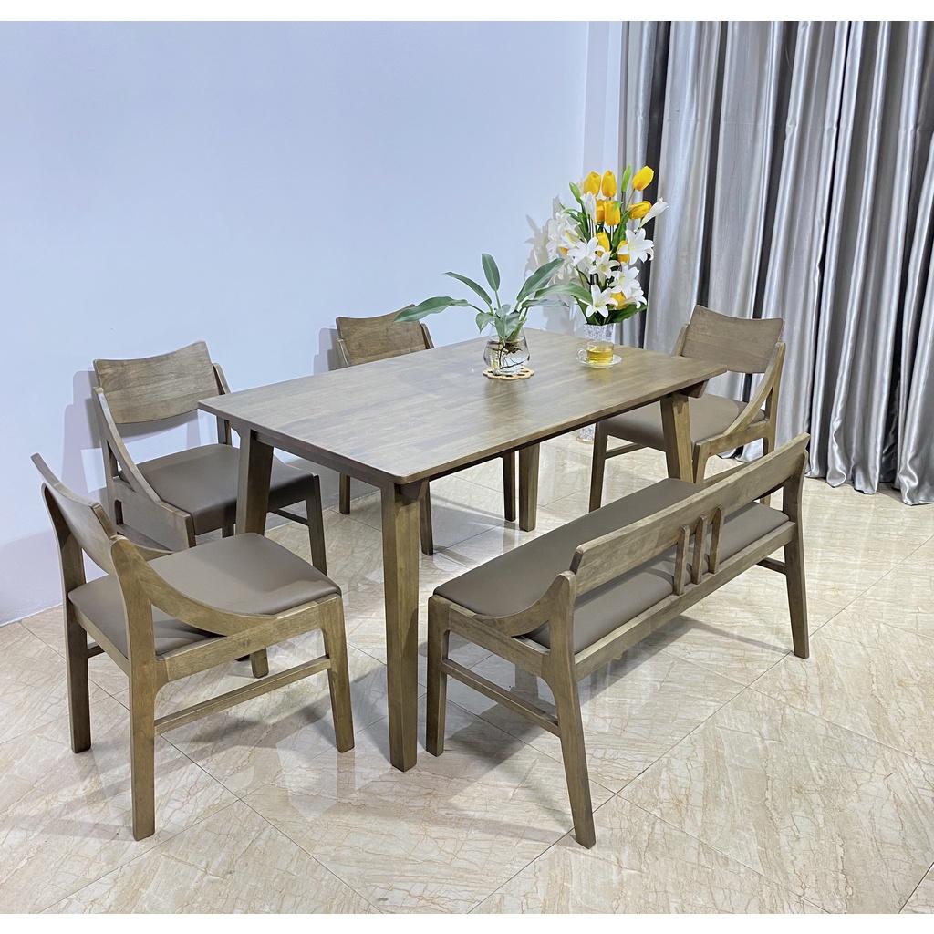 Bộ bàn ăn mùa Xuân 1m3