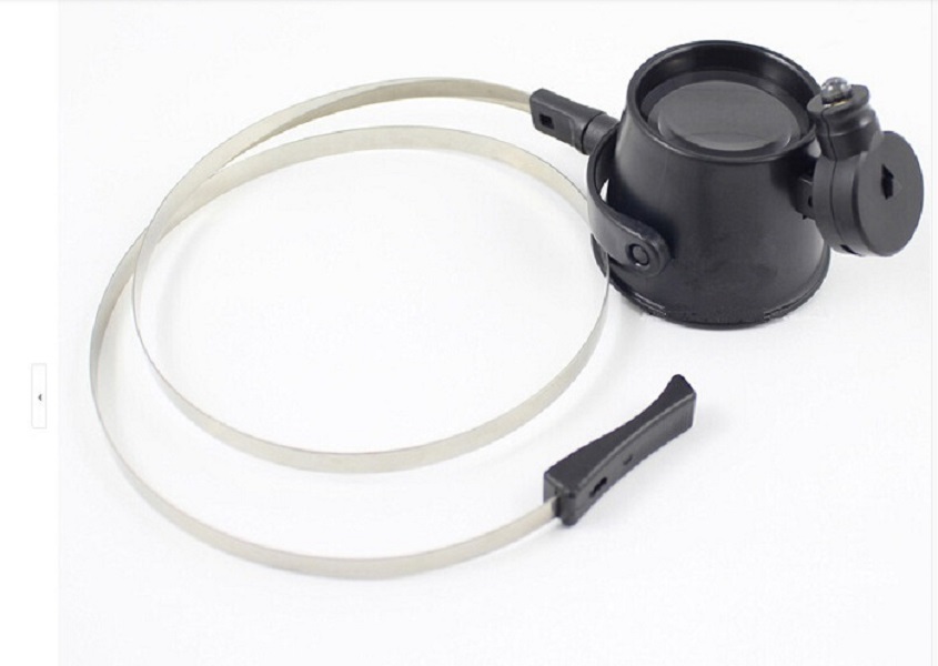 Kính đeo mắt có đèn LED trợ sáng, chuyên dụng sửa chữa, soi mẫu V3